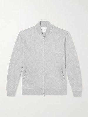 Cashmere-Blend Zip-Up Sweatshirt Cashmere-Blend Zip-Up Sweatshirt