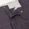 Slim-Fit Pleated Linen Suit Trousers - E1 Slim-Fit Pleated Linen Suit Trousers - E1