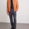 Slim-Fit Pleated Linen Suit Trousers - OU Slim-Fit Pleated Linen Suit Trousers - OU