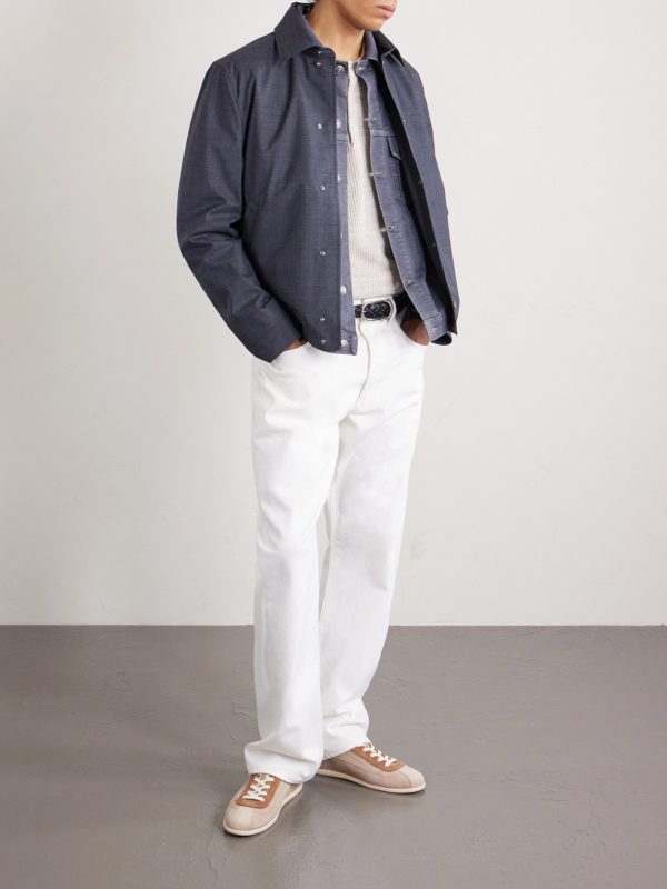 Virgin Wool Blouson Jacket - OU Virgin Wool Blouson Jacket - OU