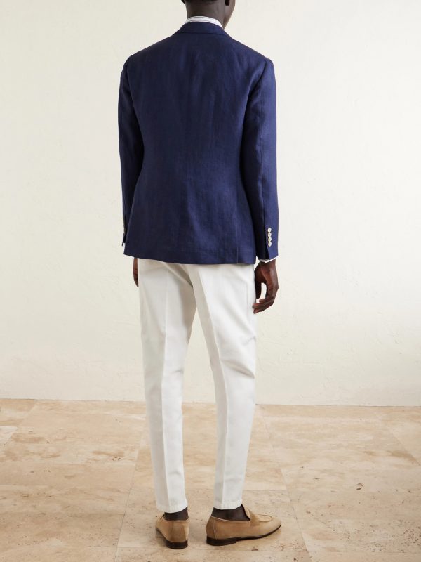 Linen Suit Jacket - BK Linen Suit Jacket - BK