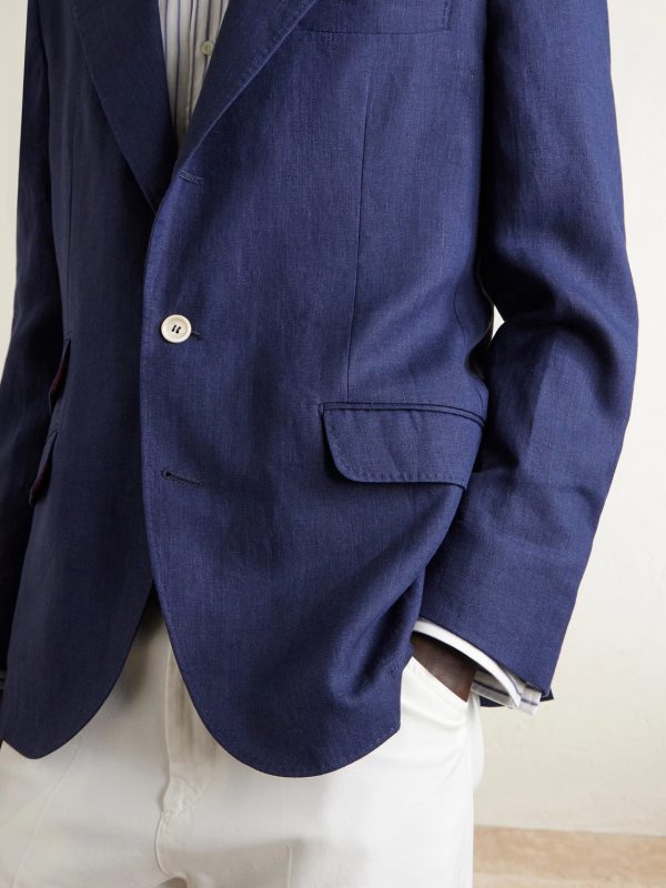 Linen Suit Jacket - CU Linen Suit Jacket - CU