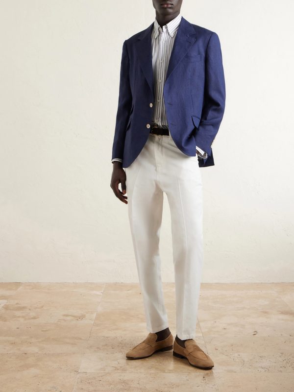 Linen Suit Jacket - OU Linen Suit Jacket - OU
