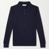 Silk and Cotton-Blend Polo Shirt Silk and Cotton-Blend Polo Shirt