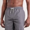 Straight-Leg Mid-Length Logo-Embroidered Swim Shorts - FR Straight-Leg Mid-Length Logo-Embroidered Swim Shorts - FR