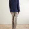Tapered Pleated Cashmere and Silk-Blend Suit Trousers - BK Tapered Pleated Cashmere and Silk-Blend Suit Trousers - BK