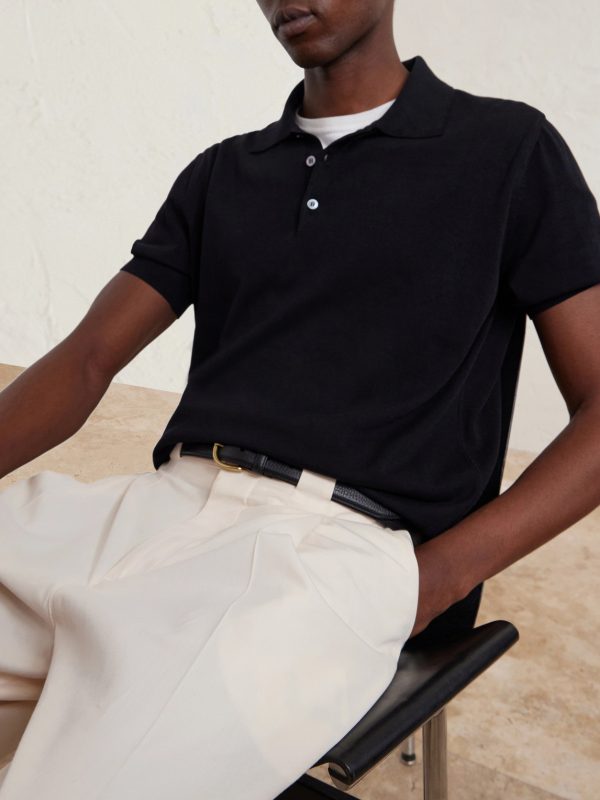 Straight-Leg Pleated Cotton-Twill Suit Trousers - CU