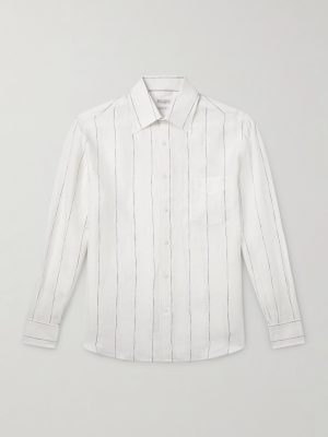 Pinstriped Linen Shirt Pinstriped Linen Shirt