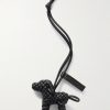 Logo-Debossed Intrecciato Leather Bag Charm Logo-Debossed Intrecciato Leather Bag Charm