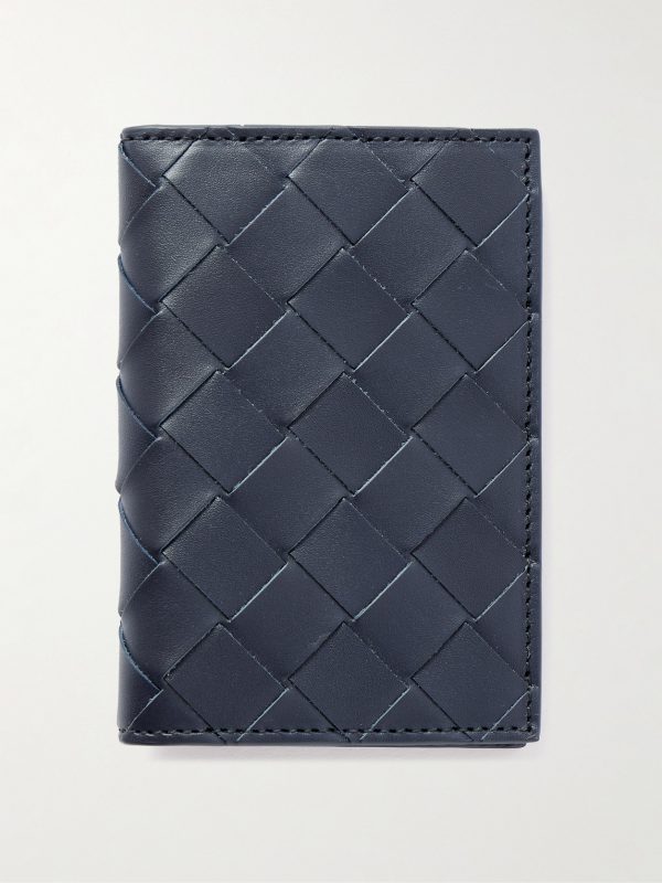 Intrecciato Leather Bifold Cardholder Intrecciato Leather Bifold Cardholder