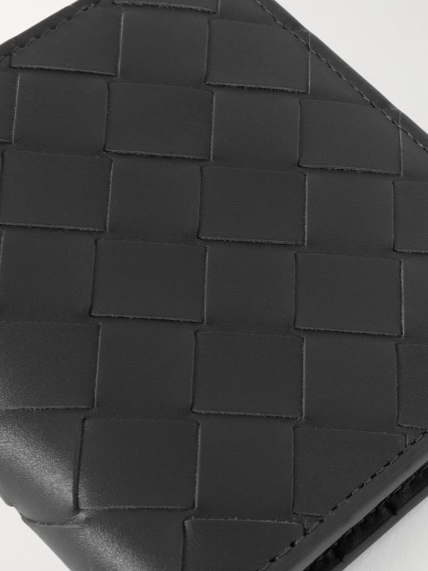 Intrecciato Leather Billfold Wallet - CU Intrecciato Leather Billfold Wallet - CU