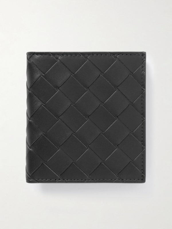 Intrecciato Leather Billfold Wallet Intrecciato Leather Billfold Wallet
