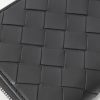 Intrecciato Leather Zip-Around Wallet - CU