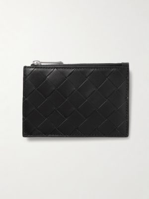 Intrecciato Leather Zipped Cardholder Intrecciato Leather Zipped Cardholder