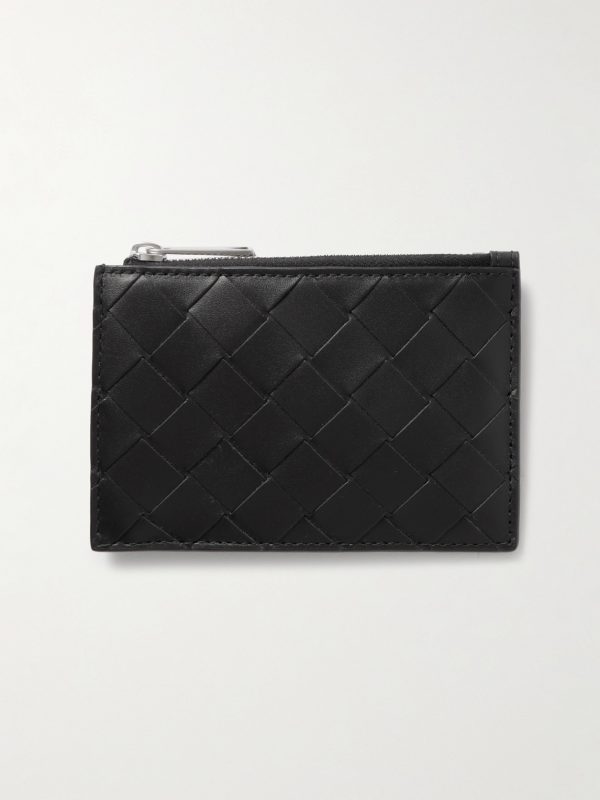 Intrecciato Leather Zipped Cardholder Intrecciato Leather Zipped Cardholder