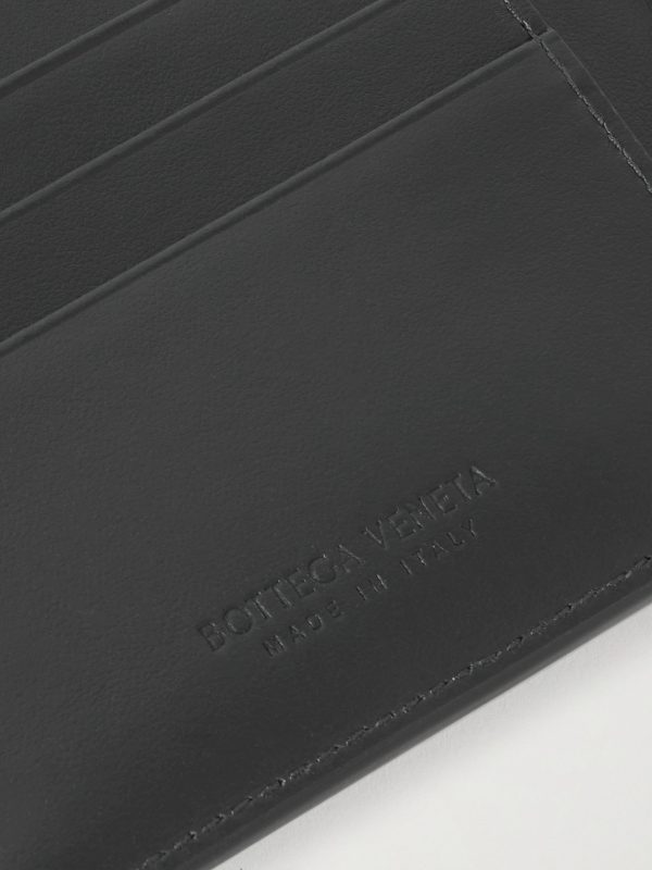Intrecciato Leather Billfold Wallet - CU Intrecciato Leather Billfold Wallet - CU
