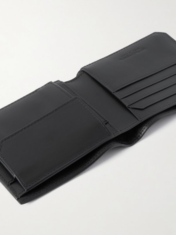 Intrecciato Leather Billfold Wallet - E1 Intrecciato Leather Billfold Wallet - E1