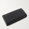 Intrecciato Leather Wallet - BK Intrecciato Leather Wallet - BK