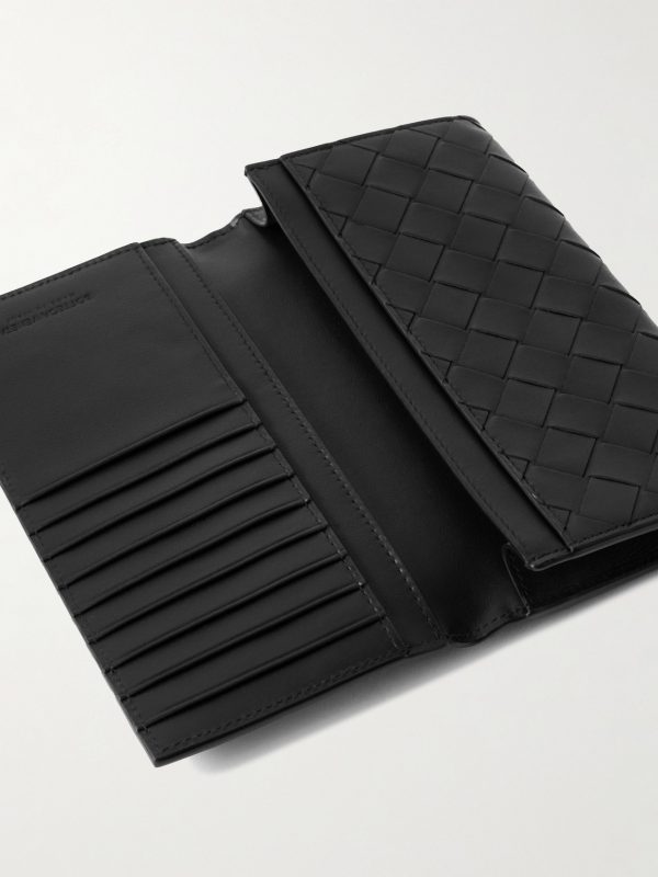 Intrecciato Leather Wallet - E1 Intrecciato Leather Wallet - E1