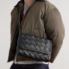 Large Diago Intrecciato Full-Grain Leather Messenger Bag - OU