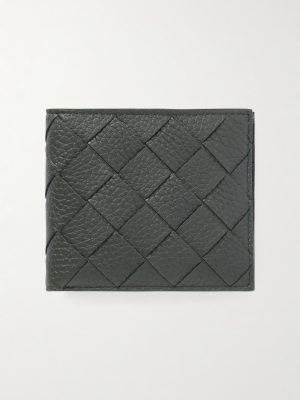 Intrecciato Full-Grain Leather Billfold Wallet Intrecciato Full-Grain Leather Billfold Wallet