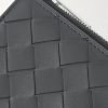 Intrecciato Leather Zip-Around Wallet - CU Intrecciato Leather Zip-Around Wallet - CU