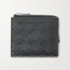 Intrecciato Leather Zip-Around Wallet Intrecciato Leather Zip-Around Wallet