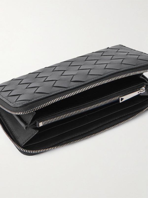 Intrecciato Leather Wallet - E1 Intrecciato Leather Wallet - E1