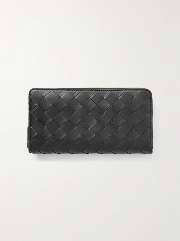 Intrecciato Leather Wallet Intrecciato Leather Wallet