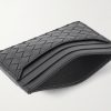 Intrecciato Leather Cardholder - E1