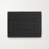 Intrecciato Leather Cardholder