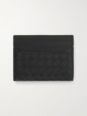 Intrecciato Leather Cardholder