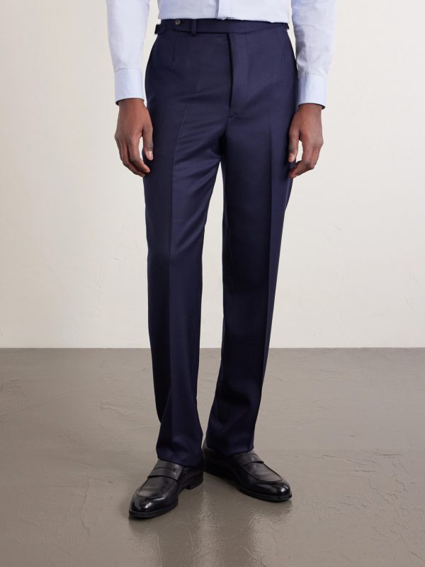 Tapered Wool Trousers - FR Tapered Wool Trousers - FR