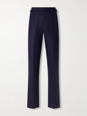 Tapered Wool Trousers