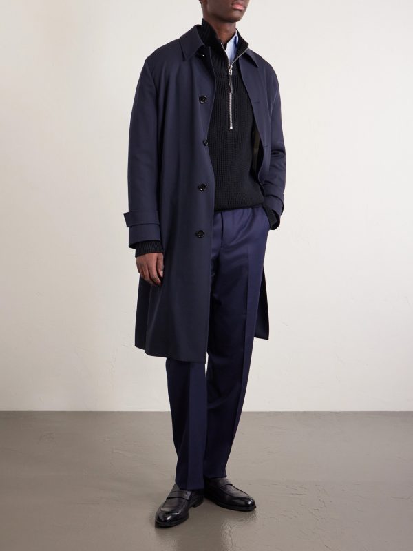 Tapered Wool Trousers - OU Tapered Wool Trousers - OU