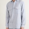 Micro-Checked Cotton and Cashmere-Blend Shirt - FR Micro-Checked Cotton and Cashmere-Blend Shirt - FR