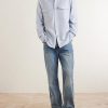 Micro-Checked Cotton and Cashmere-Blend Shirt - OU Micro-Checked Cotton and Cashmere-Blend Shirt - OU