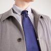 Striped Cotton and Cashmere-Blend Shirt - CU Striped Cotton and Cashmere-Blend Shirt - CU