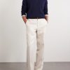 Cotton-Trimmed Cashmere and Linen-Blend Polo Shirt - OU