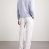 Cable-Knit Cashmere and Linen-Blend Sweater - BK