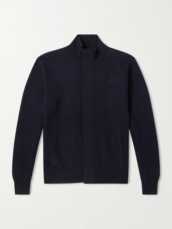 Cotton and Cashmere-Blend Jacket