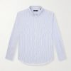 Striped Cotton-Poplin Shirt