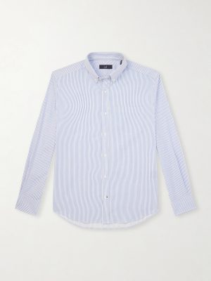 Striped Cotton-Poplin Shirt Striped Cotton-Poplin Shirt