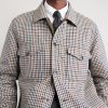 Reversible Padded Checked Wool Overshirt - CU Reversible Padded Checked Wool Overshirt - CU