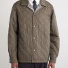 Reversible Padded Checked Wool Overshirt - E1 Reversible Padded Checked Wool Overshirt - E1