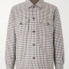 Reversible Padded Checked Wool Overshirt Reversible Padded Checked Wool Overshirt