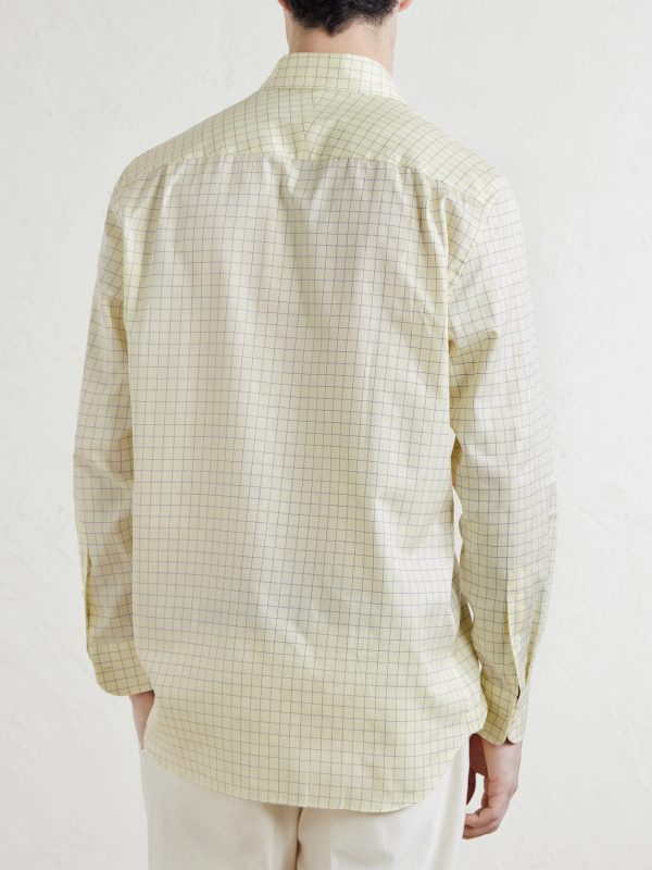 Checked Cotton Shirt - BK