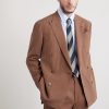9.5cm Striped Linen and Mulberry Silk-Blend Jacquard Tie - OU 9.5cm Striped Linen and Mulberry Silk-Blend Jacquard Tie - OU