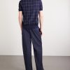 Checked Cotton and Mulberry Silk-Blend Jacquard Polo Shirt - BK Checked Cotton and Mulberry Silk-Blend Jacquard Polo Shirt - BK