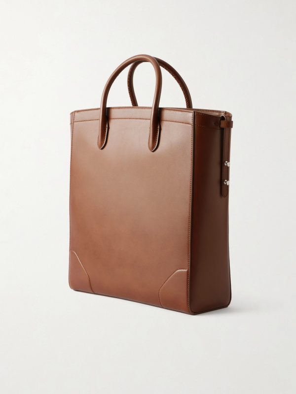 Century 33 Patina-Leather Tote Bag - BK